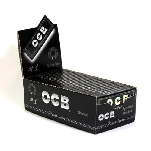 OCB Premium Regular No 1 Rolling Papers 50 Packs