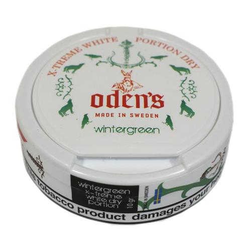 Odens Wintergreen Chewing Tobacco Bag - 1 Tin