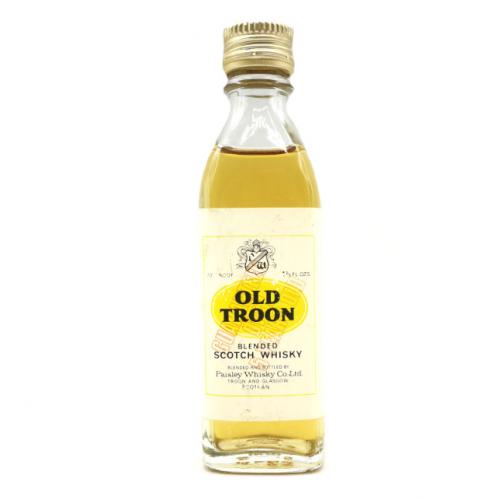 Old Troon Blended Scotch Whisky Miniature - 70 Proof 1 2/3 FL OZS