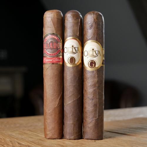 LIGHTNING DEAL - Oliva Robusto Favourites Sampler - 3 Cigars