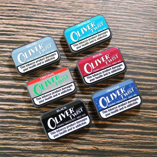 Oliver Twist Smokeless Tobacco Bits 7g - Sampler Pack - 6 Pack