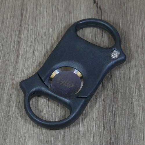 Palio Cigar Cutter & Leather Pouch - Black