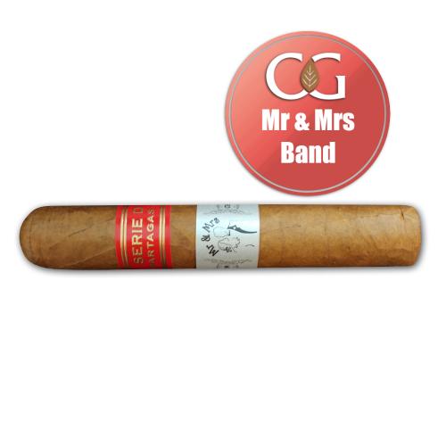 Partagas Serie D No. 4 Cigar - 1 Single (Mr & Mrs Band)