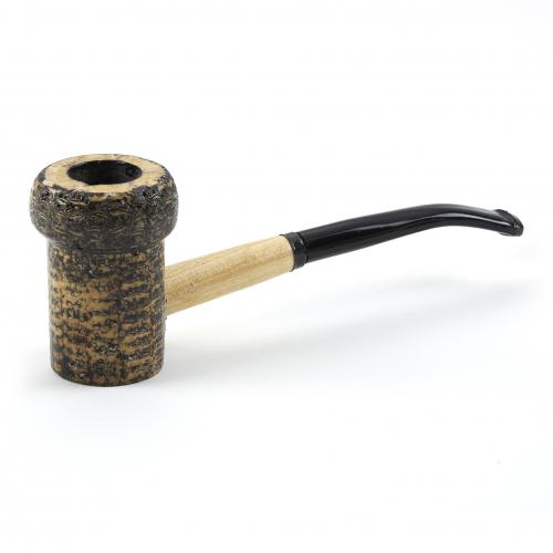 Corn Cob Patriot Bent Fishtail Pipe