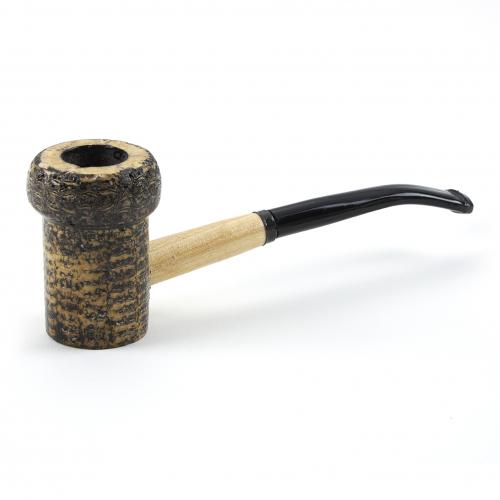 Corn Cob Patriot Bent Fishtail Pipe