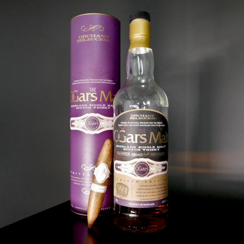The Perfect Match - C.Gars Orchant Seleccion Cigar Malt Whisky + Davidoff Aniversario Short Perfecto Pairing Sampler