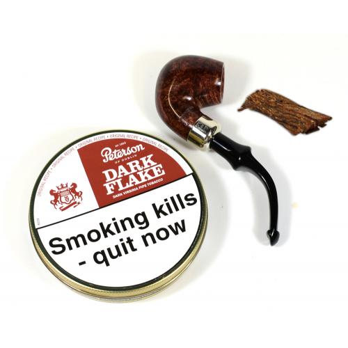 Peterson Dark Flake Pipe Tobacco - 50g tin (Formerly Dunhill Range)