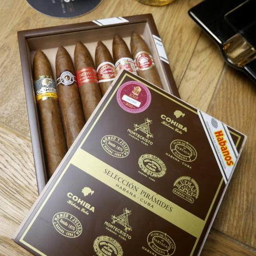 EMS Seleccion Piramides Gift Box - 6 Habanos Piramides Cigars