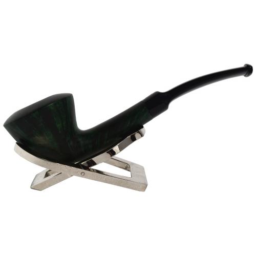 Rattrays Limited Edition Green Smooth Fishtail Pipe (RA281)