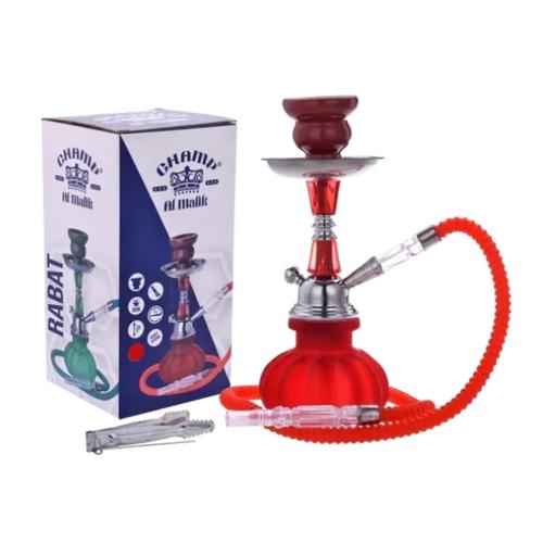 Champ Al Malik Rabat Shisha Pipe - Red