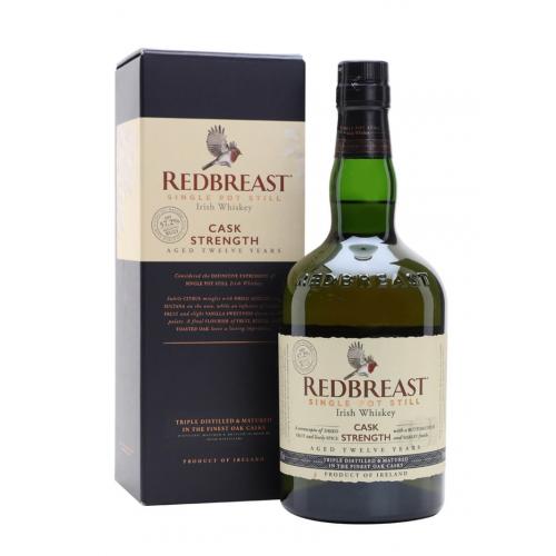 Redbreast 12 Year Old Cask Strength Whiskey - 70cl 57.2%