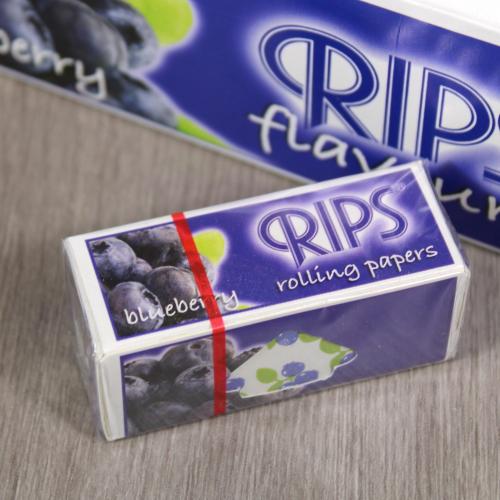 Rips Blueberry Slim Width Rolling Papers 1 pack