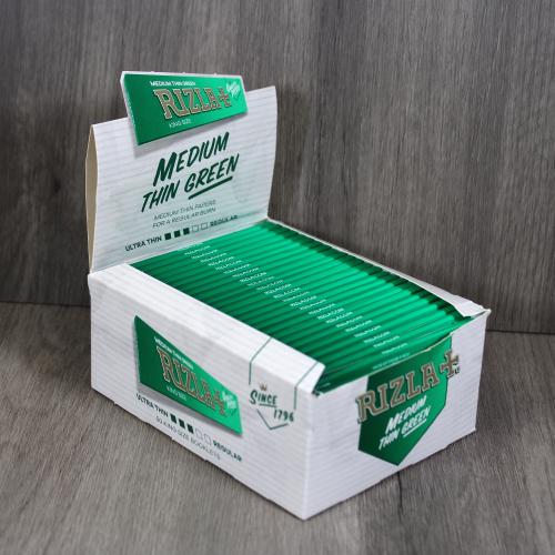 Rizla Kingsize Green Rolling Papers 50 Packs