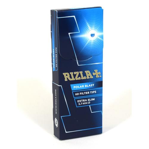 Rizla Polar Blast Extra Slim Filter Tips (60) 1 Box