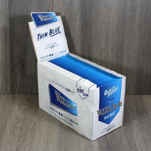 Rizla Regular Blue Rolling Papers 100 packs