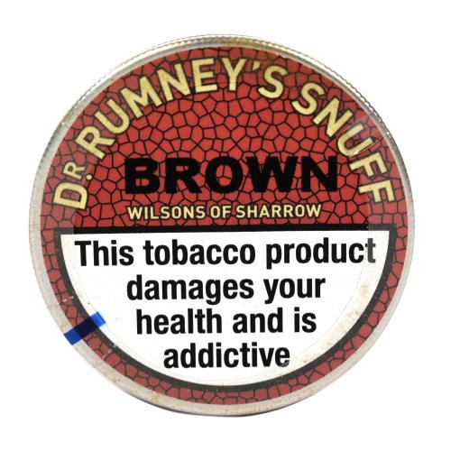 Dr. Rumney\'s Brown Snuff - Small Tap Tin - 5g