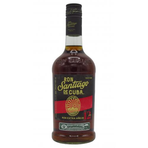 Ron Santiago de Cuba 12 Year Old Extra Anejo Rum - 40% 70cl