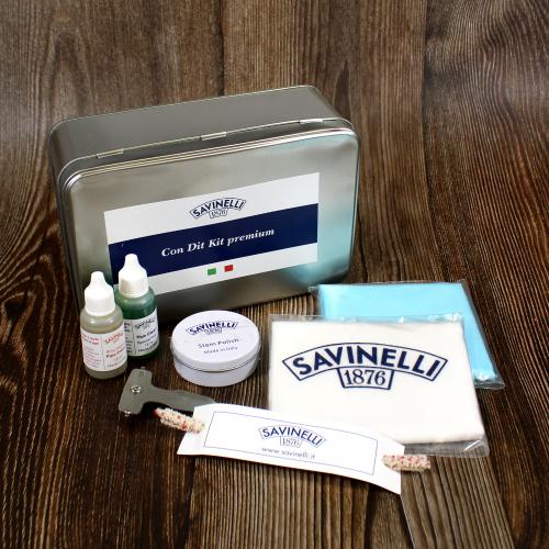 Savinelli Con-Dit-Kit Premium Pipe Cleaning and Care Set