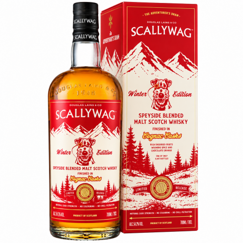 Scallywag Cognac Finish Winter Edition - 54.2% 70cl