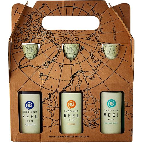 Shetland Reel Gin Triple Pack 3x20cl