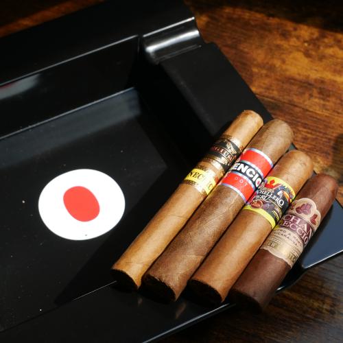 FLASH SALE - Silencio Ashtray Sampler - 4 Cigars and Free Ashtray