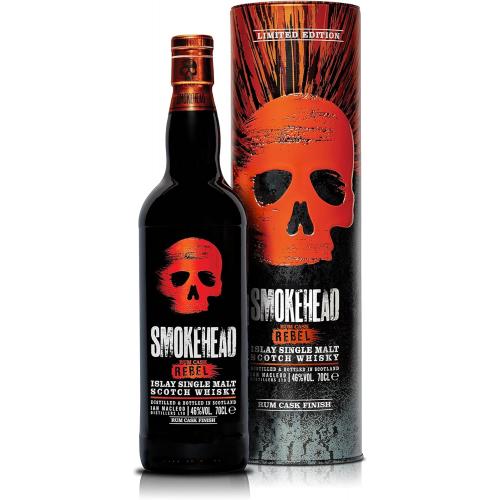 Smokehead Rebel Rum Cask - 46% 70cl