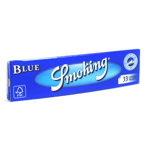 Smoking Blue King Size Rolling Papers 1 pack