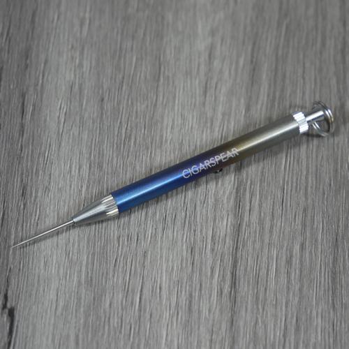 Cigarspear Retractable Cigar Pick - Blue Gradient