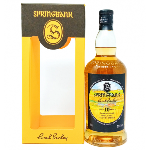 Springbank 10 Year Old Local Barley 2021 - 51.6% 70cl