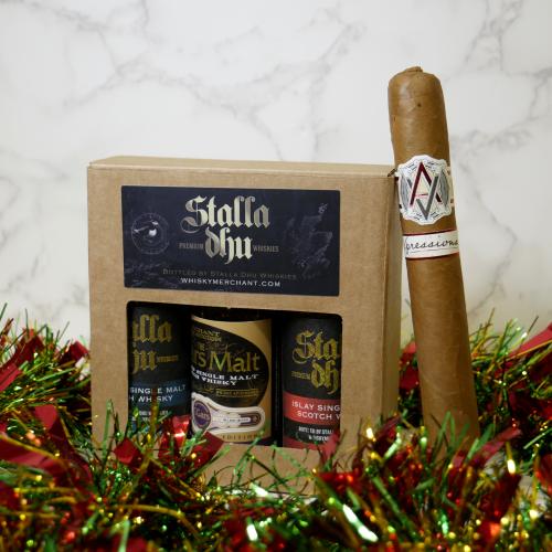 Stalla Dhu Miniature Gift Pack + AVO Cigar Selection Sampler