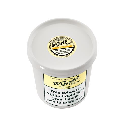 McChrystals Sunset (Formerly Apricot) Snuff - Tub - 200g