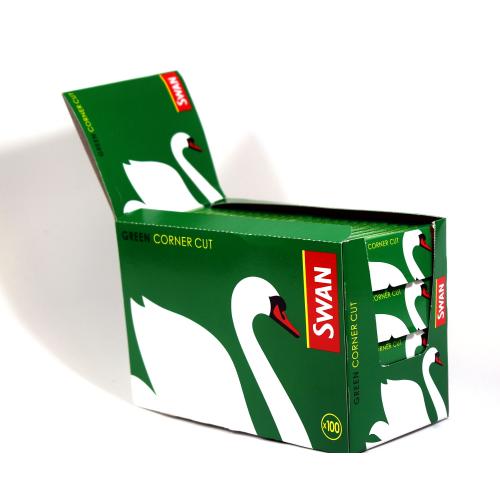 Swan Regular Green Rolling Papers 100 Packs