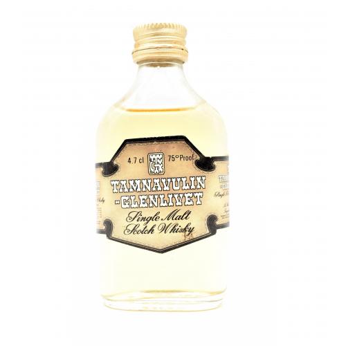 Tamnavulin Glenlivet Scotch Whisky Miniature - 75 Proof 4.7cl