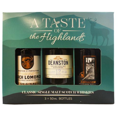 A Taste of the Highlands 3x5cl Gift Pack