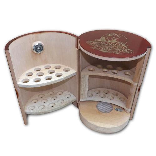 Turmeaus Limited Edition Cylinder Shaped Humidor - 18 cigars capacity