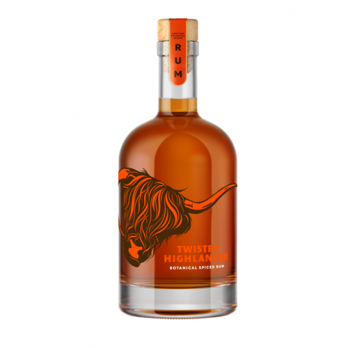 Twisted Highlander Hebridean Spiced Rum - 40% 70cl