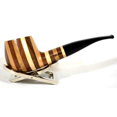 Vauen Hawaii 340 Smooth Striped 9mm Filter Fishtail Pipe (VA280)