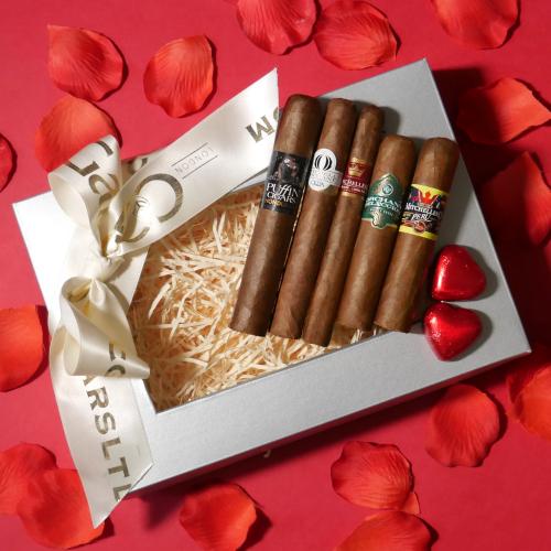 Exclusive Valentine Gift Sampler - 4 Cigars
