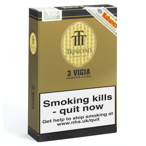 Trinidad Vigia Tubed Cigar - Pack of 3