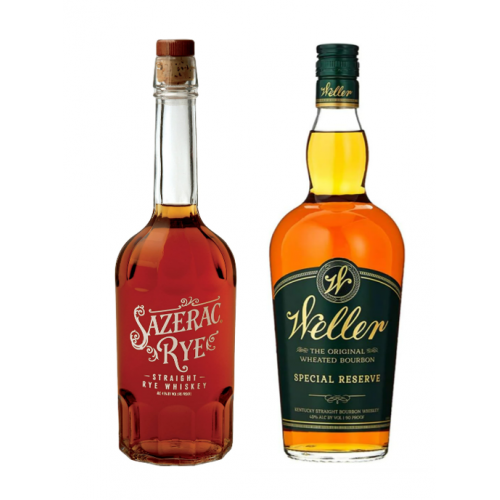 SPECIAL OFFER BUNDLE DEAL - Weller Special Reserve & Sazerac 6 Year Old Straight Rye Whiskey