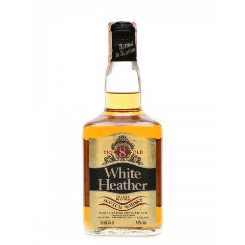 White Heather 8 Year Old Blended Scotch Whisky - 43.4% 75cl