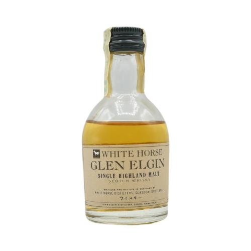 White Horse Glen Elgin Single Highlans Malt Miniature - 43% 5cl