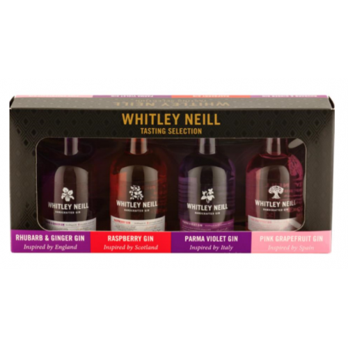 Whitley Neill Tasting Selection Gift Pack 4x5cl