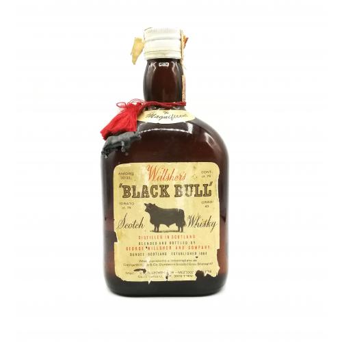Willshers Black Bull 8 year old 1960s Blended Scotch Whisky - 75cl 50%
