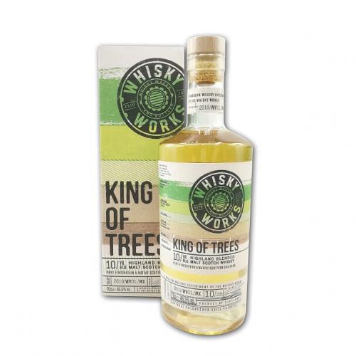 Whisky Works King of Trees 10 Year Old Malt Scotch Whisky - 70cl 46.5%