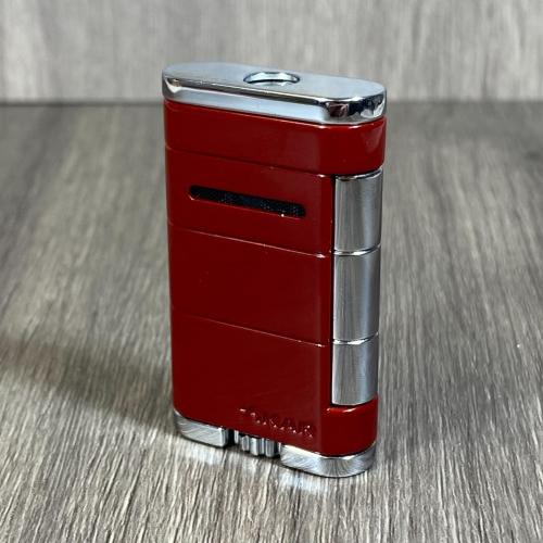 Xikar Allume Single Jet Lighter - Dark Red