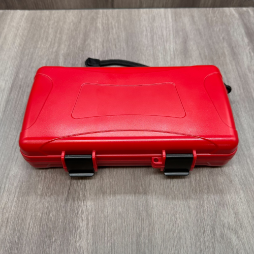 Non-Branded - Xikar Travel Waterproof Case Humidor Red - 5 cigars capacity