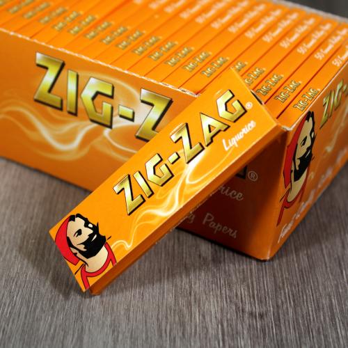 Zig-Zag Regular Liquorice Rolling Papers 1 Pack