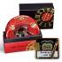 Arturo Fuente 4 Cigar Rest Ashtray and Cubanitos Sampler - Red Ashtray