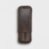 Recife Chicago Bourbon Leather Cigar Case - 2 Cigar Capacity